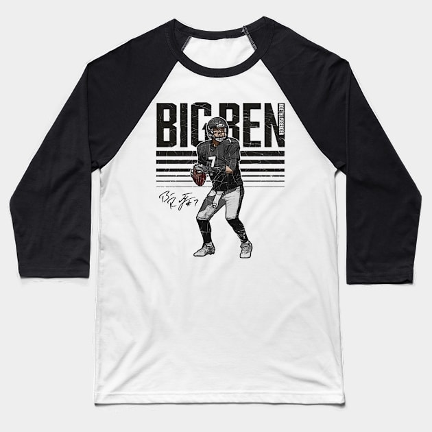 Ben Roethlisberger Pittsburgh Hyper Baseball T-Shirt by MASTER_SHAOLIN